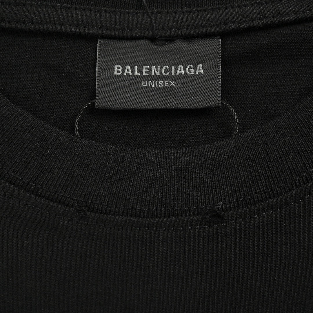 Balenciaga Je t'aime T-Shirt Noir