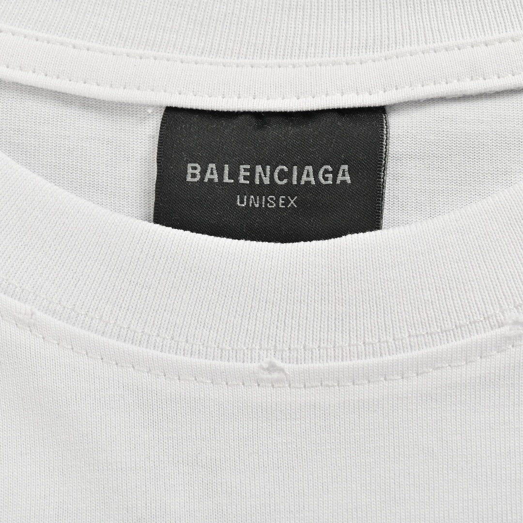 Balenciaga Je t'aime T-Shirt Blanc
