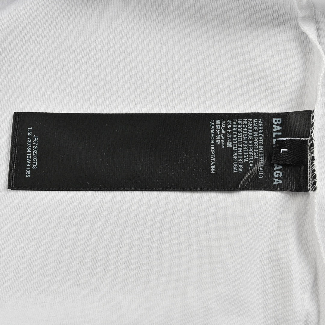 Balenciaga Je t'aime T-Shirt Blanc