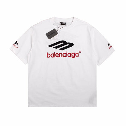 T-shirt blanc à logo Balenciaga