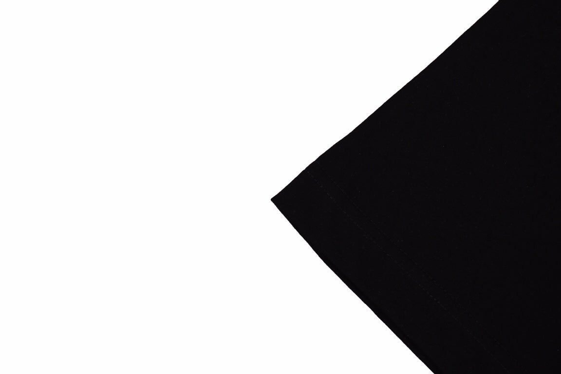 T-shirt Balenciaga imprimé logo noir et blanc