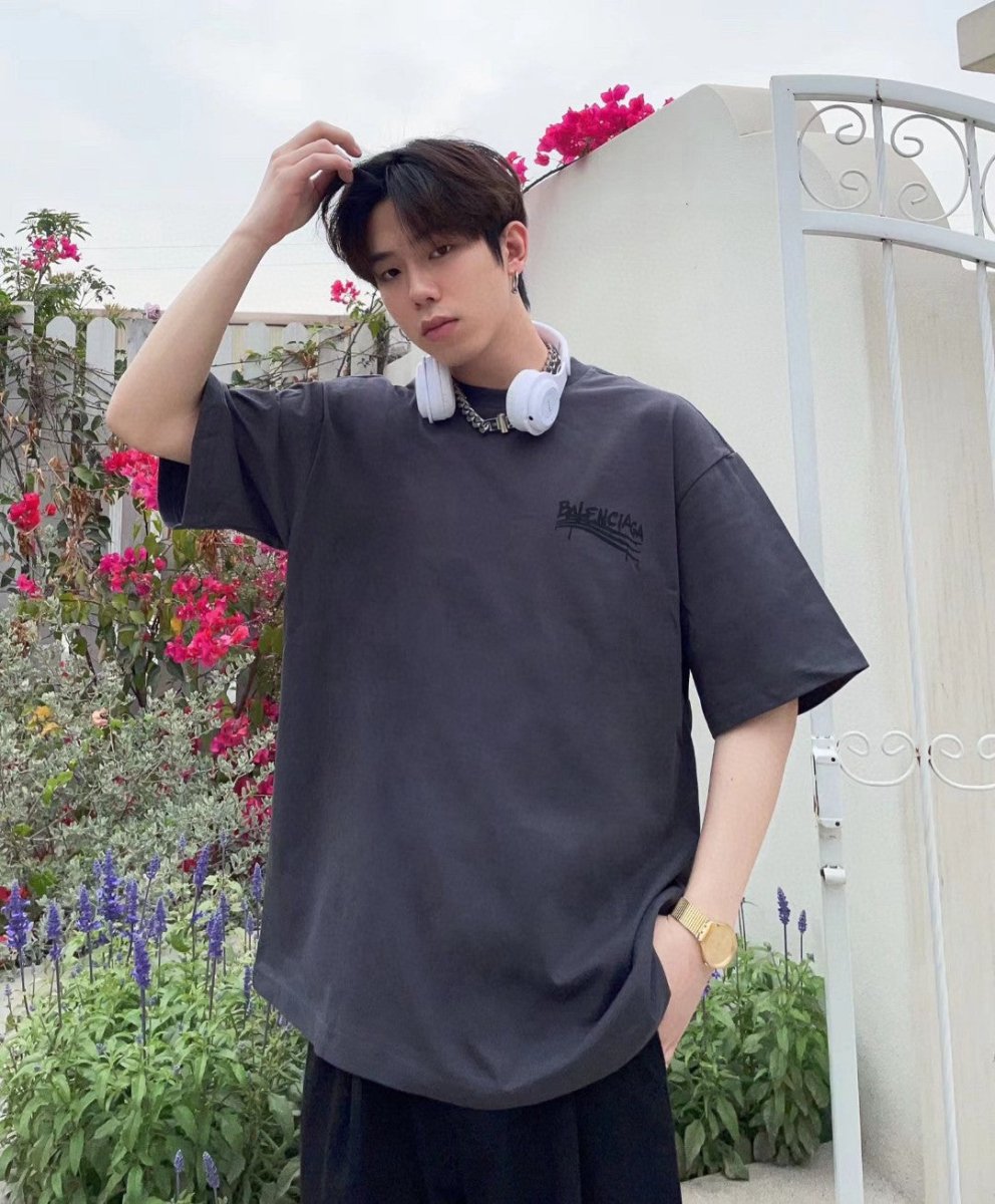 T-shirt à logo Balenciaga