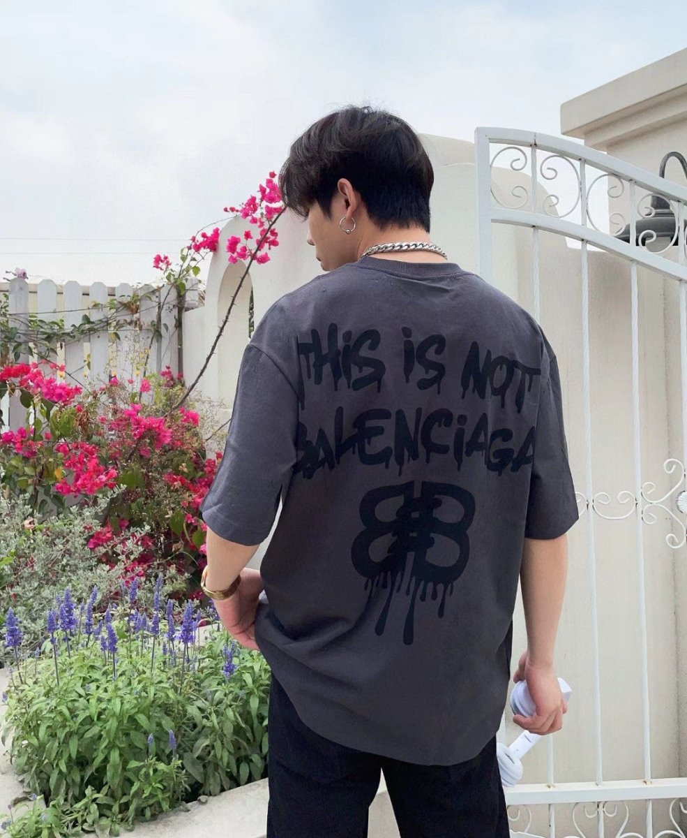 T-shirt à logo Balenciaga