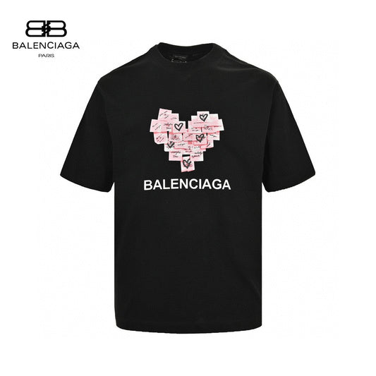 T-shirt Balenciaga Love Notes noir