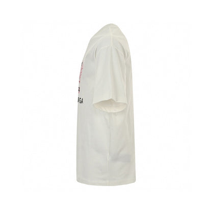 T-shirt Balenciaga Love Notes blanc