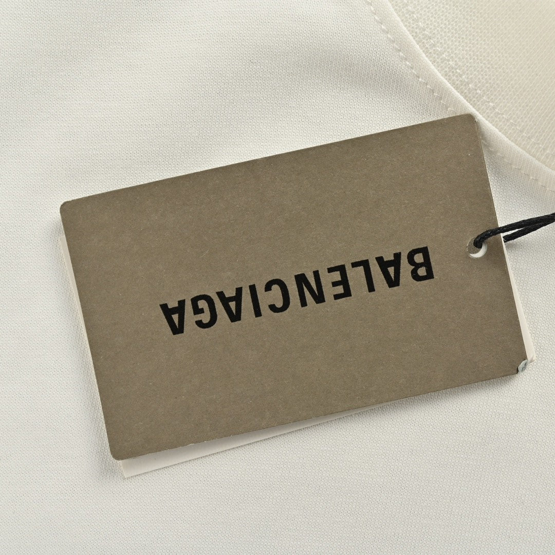 T-shirt Balenciaga Love Notes blanc