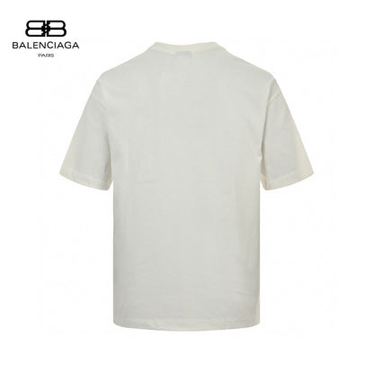 T-shirt Balenciaga Love Notes blanc