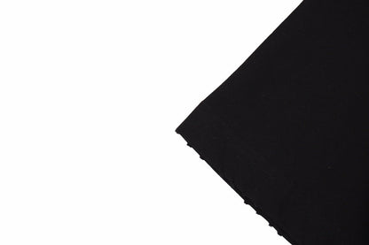 T-shirt Balenciaga à motif métallique noir