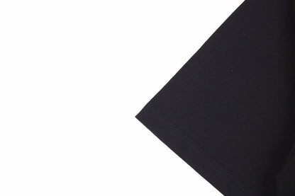 T-shirt Balenciaga minimaliste noir