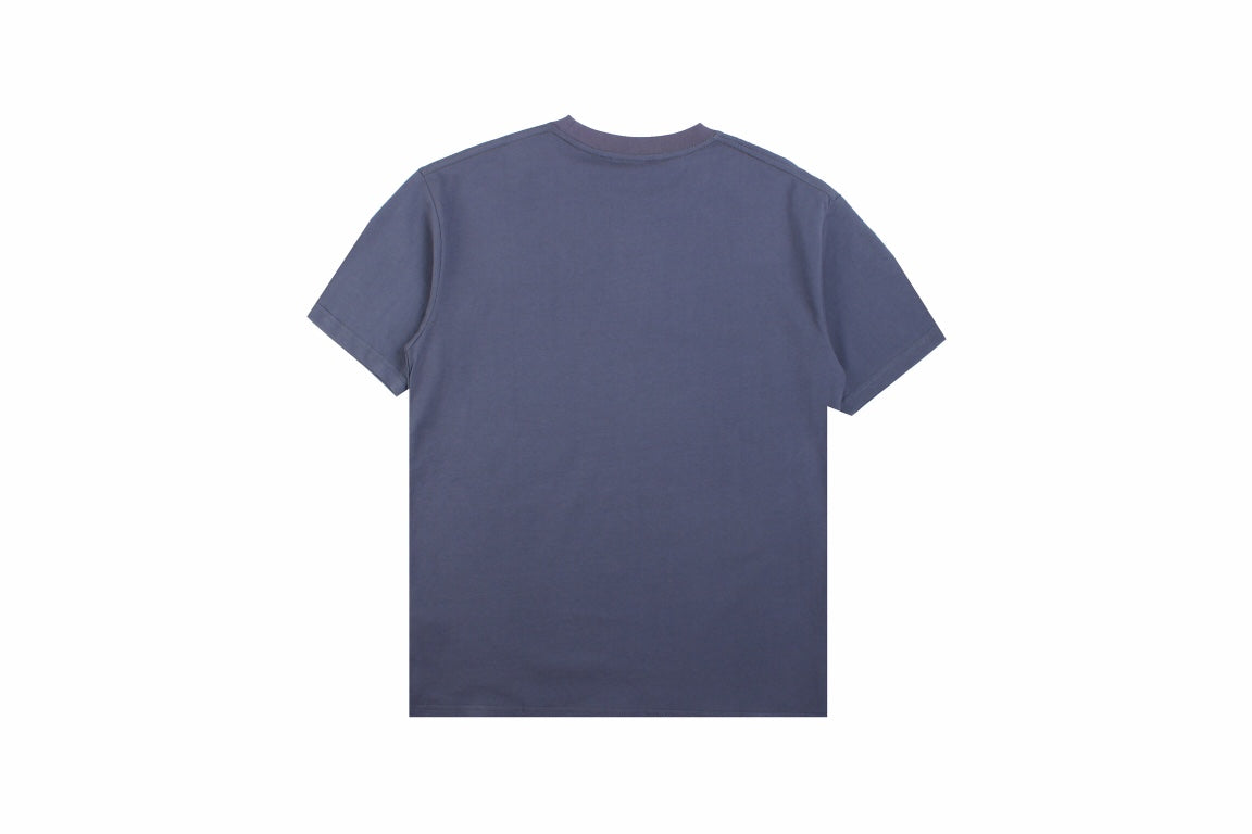 T-SHIRT MINIMALISTE BALENCIAGA BLEU