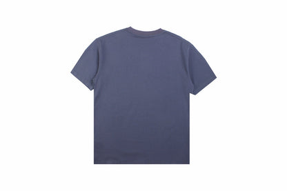 T-SHIRT MINIMALISTE BALENCIAGA BLEU