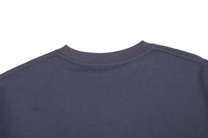 T-SHIRT MINIMALISTE BALENCIAGA BLEU
