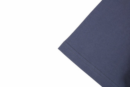 T-SHIRT MINIMALISTE BALENCIAGA BLEU