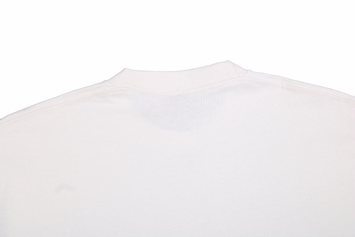 T-SHIRT MINIMALISTE BALENCIAGA BLANC