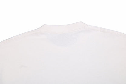 T-SHIRT MINIMALISTE BALENCIAGA BLANC