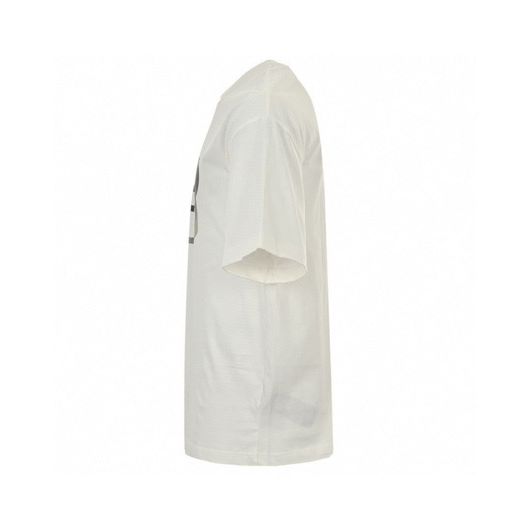 T-shirt oversize Balenciaga à logo « 8 » (blanc)