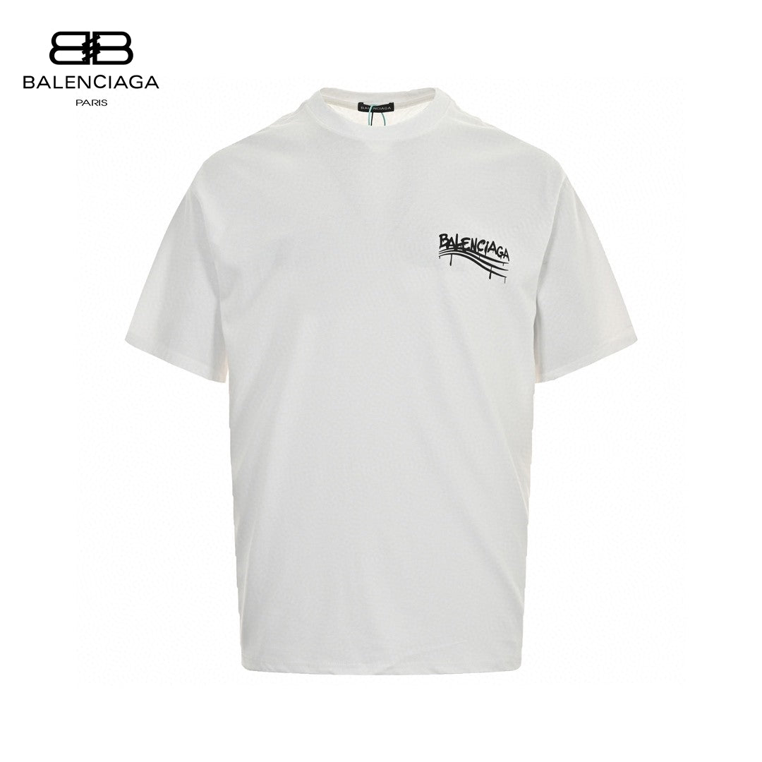 T-shirt Balenciaga Paris (blanc)