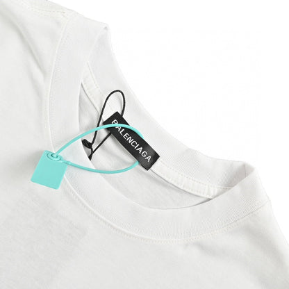 T-shirt Balenciaga Paris (blanc)