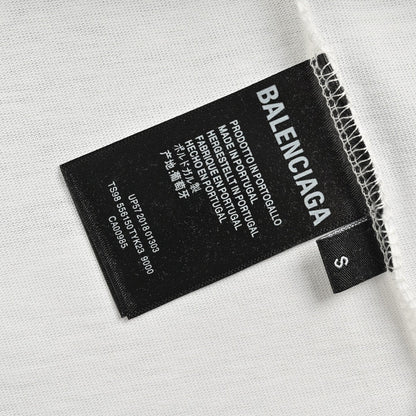 T-shirt Balenciaga Paris (blanc)