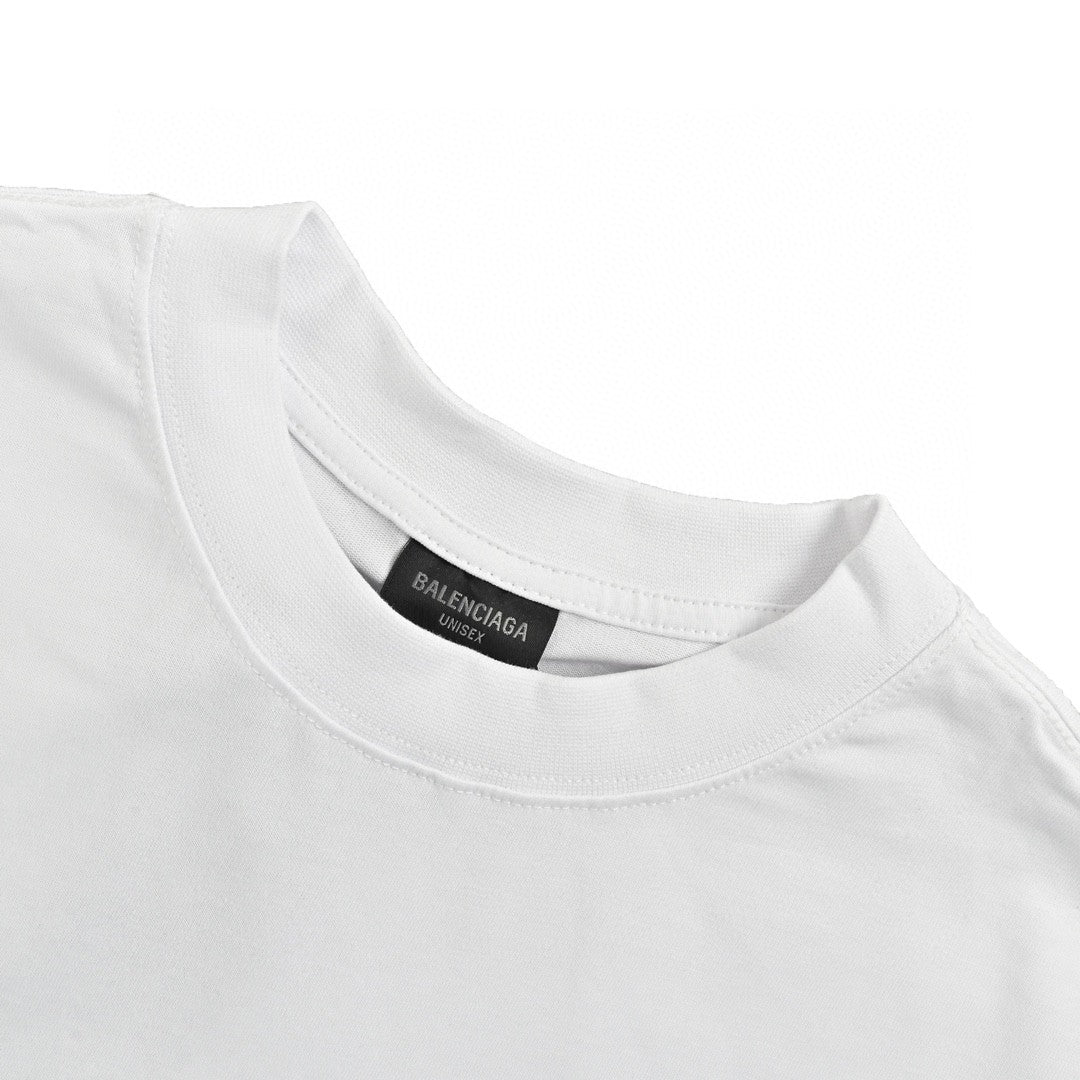 T-shirt Balenciaga pour campagne politique (blanc)
