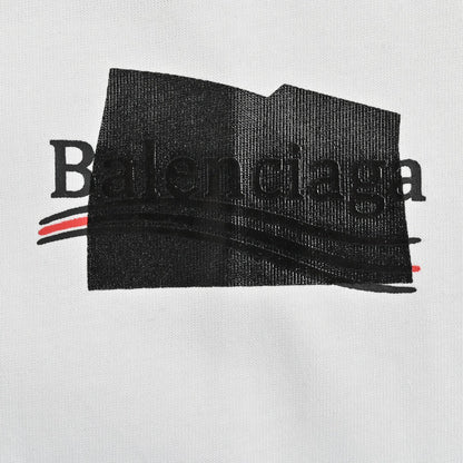 T-shirt Balenciaga pour campagne politique (blanc)