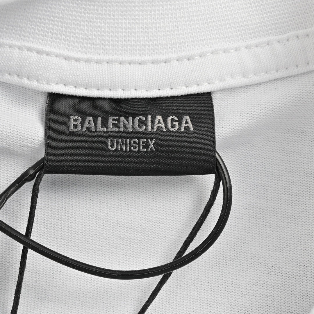 T-shirt Balenciaga pour campagne politique (blanc)