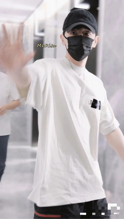 T-shirt Balenciaga pour campagne politique (blanc)