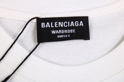 T-shirt Balenciaga Supreme (blanc)