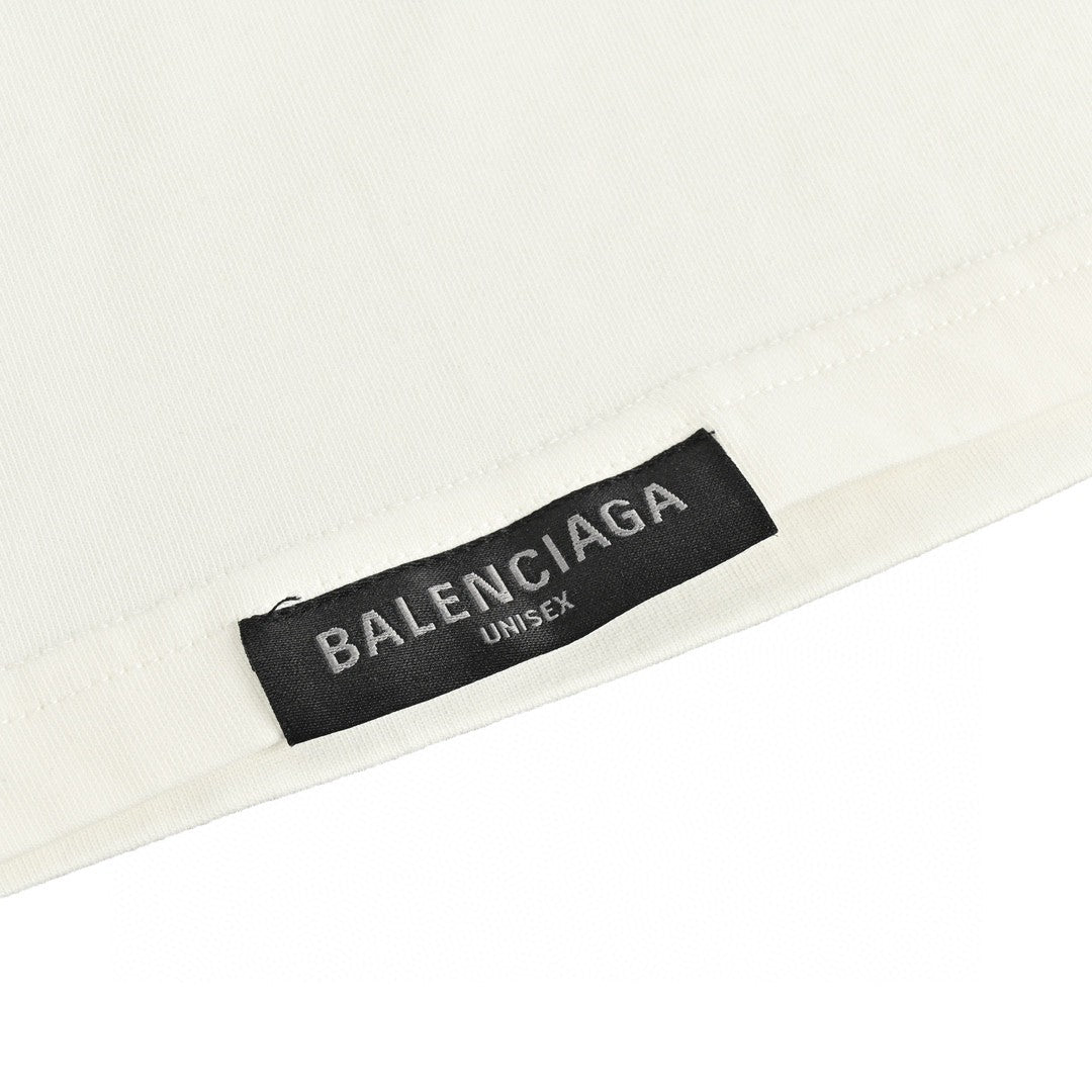T-shirt Balenciaga - Logo au dos