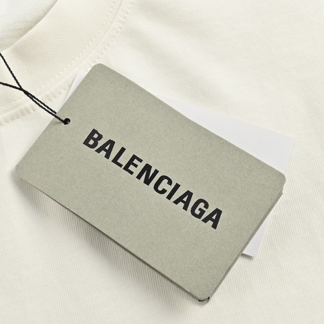 T-shirt Balenciaga - Logo au dos