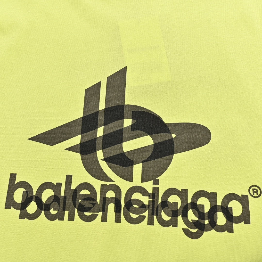 T-shirt Balenciaga - Logo superposé