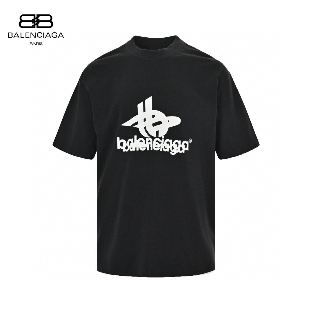 T-shirt Balenciaga - Logo superposé