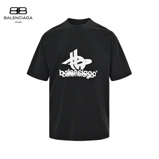 T-shirt Balenciaga - Logo superposé