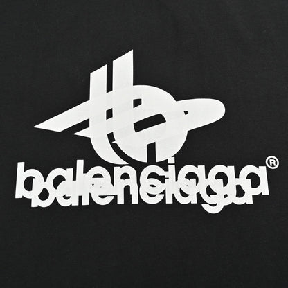 T-shirt Balenciaga - Logo superposé
