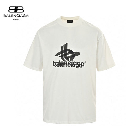 T-shirt Balenciaga - Logo superposé