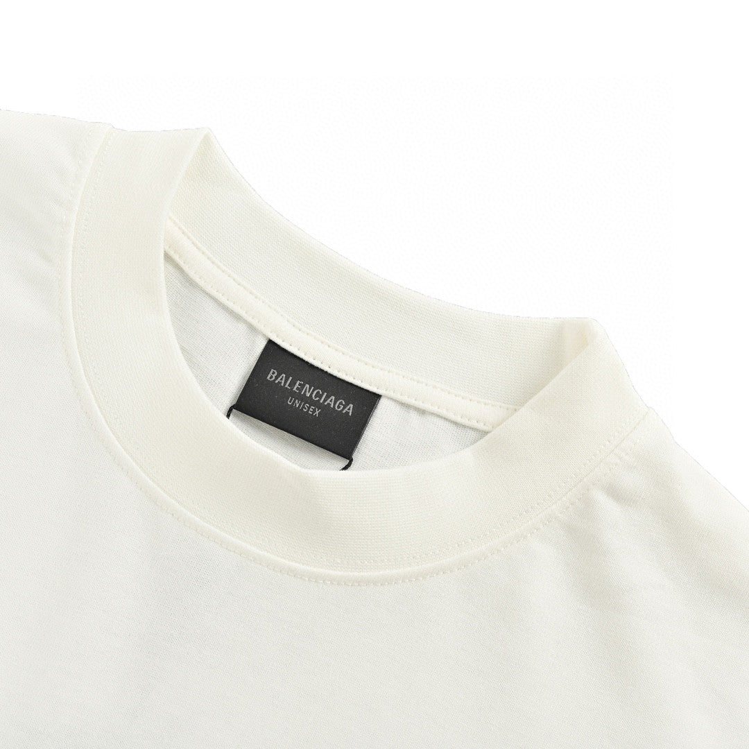 T-shirt Balenciaga - Logo superposé