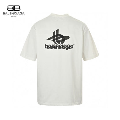 T-shirt Balenciaga - Logo superposé