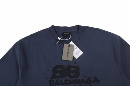 T-shirt Balenciaga imprimé Paris