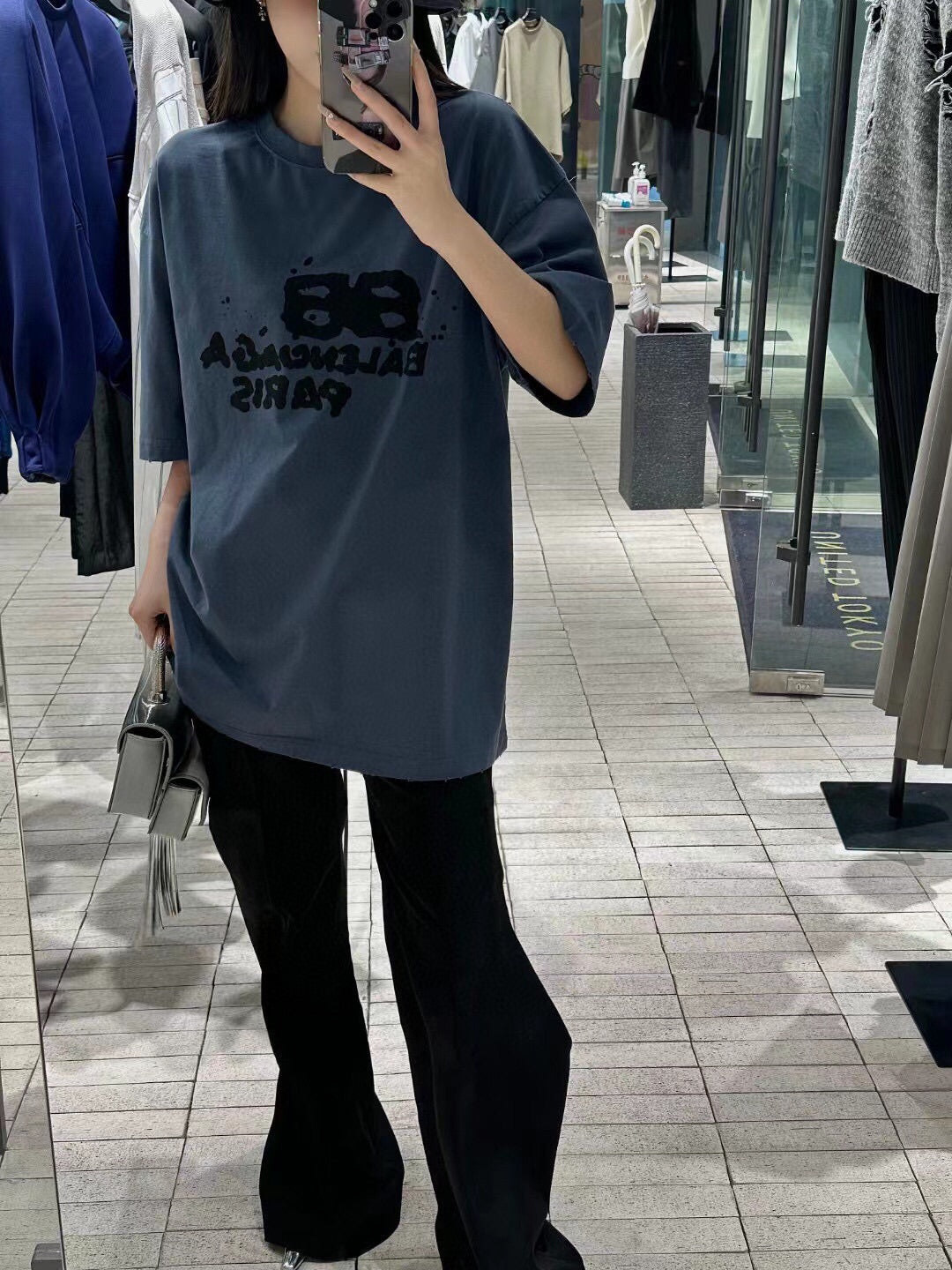 T-shirt Balenciaga imprimé Paris