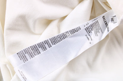 T-shirt Balenciaga avec logo en écriture cursive