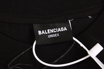 T-shirt noir Balenciaga Toronto avec logo