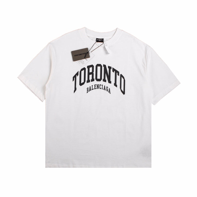 T-SHIRT BLANC BALENCIAGA TORONTO LOGO