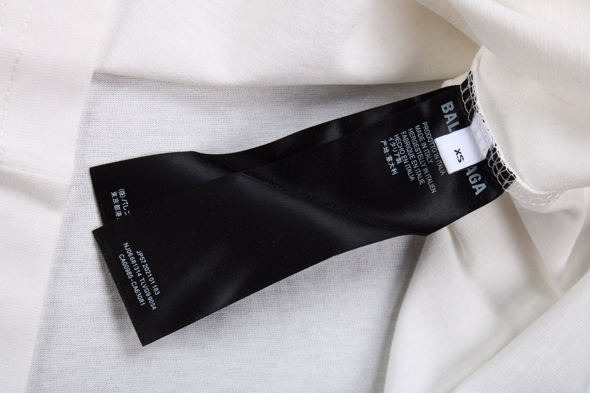 T-SHIRT BLANC BALENCIAGA TORONTO LOGO