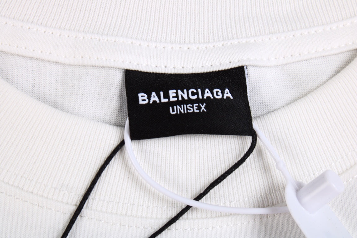 T-SHIRT BLANC BALENCIAGA TORONTO LOGO