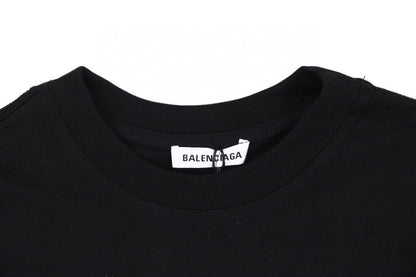 T-shirt Balenciaga Wave Logo (Noir)