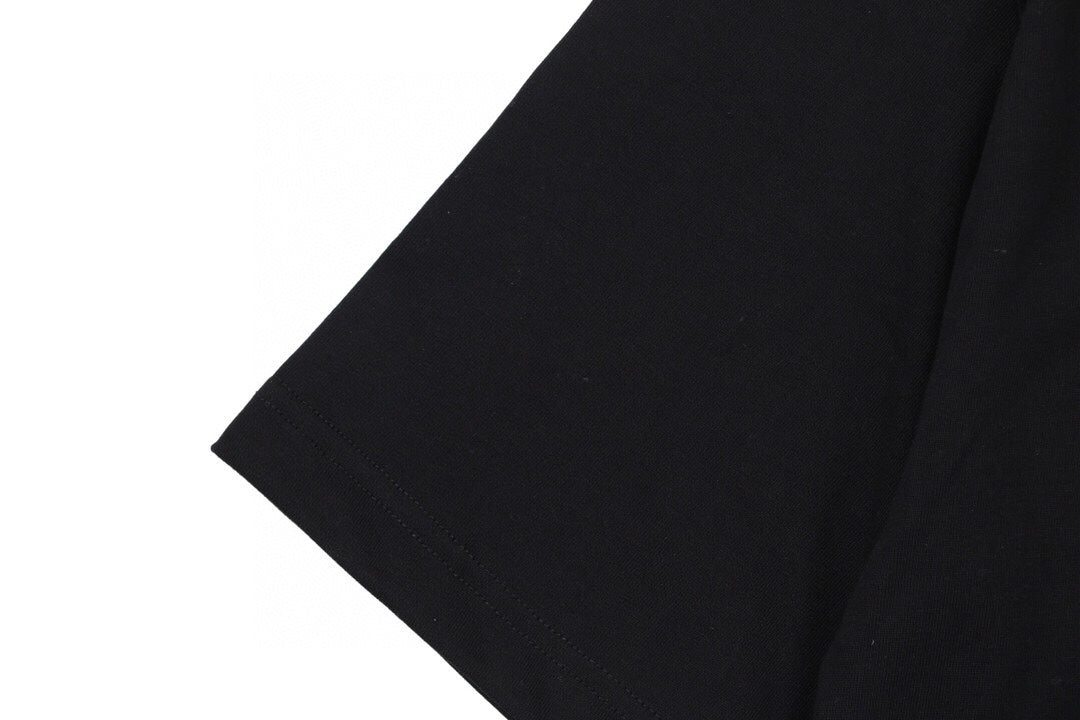 T-shirt Balenciaga Wave Logo (Noir)