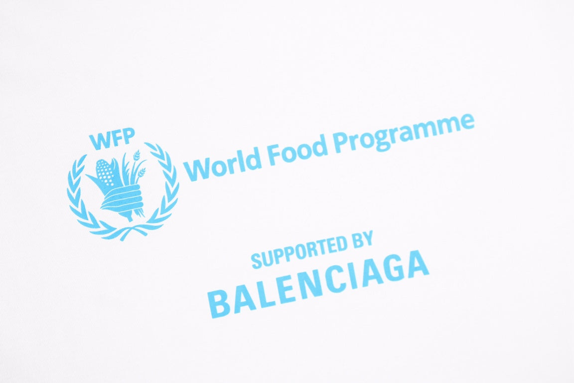 T-shirt Balenciaga Programme alimentaire mondial