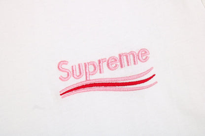 T-shirt Balenciaga x Supreme avec logo sur le devant