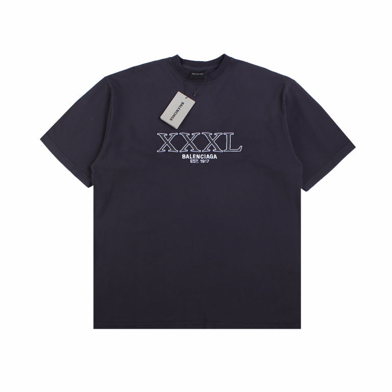T-shirt Balenciaga XXXL Logo Noir