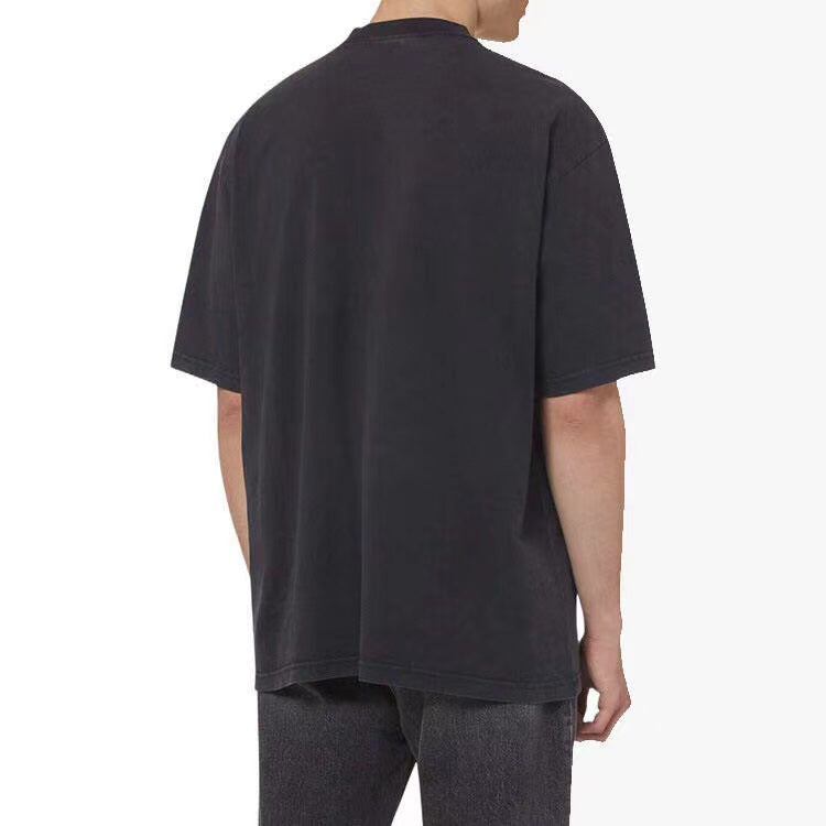 T-shirt Balenciaga XXXL Logo Noir